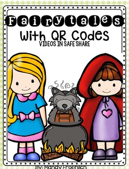 Preview of Fairytales with QR Code Posters and Comprehension Recording Sheets
