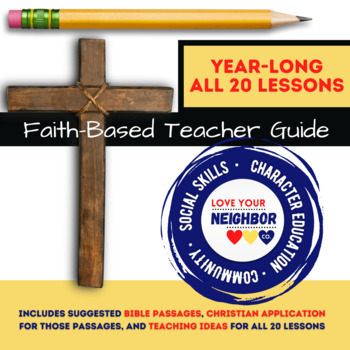 Preview of Faith-Based Teacher Guide, 20 Social Skills and Character Education Lessons