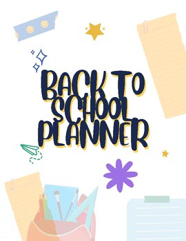 Preview of Faith-Focused Back to School Planner for Kids - Christian Daily Organizer