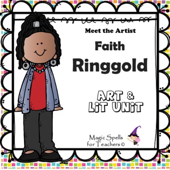 Preview of Black History Month Activity - Faith Ringgold Biography Unit 