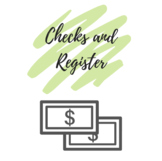 Fake, Blank Checks and Register