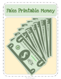 Fake Money Printable - Subtle Mimic Real Money
