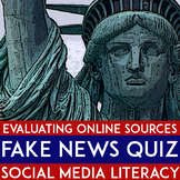 Fake News |  Social Media Literacy | Propaganda | Journalism Quiz