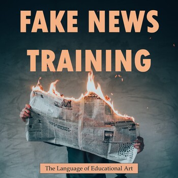 Preview of Fake News Training — High School ELA — Media Literacy, Research, Group Activity