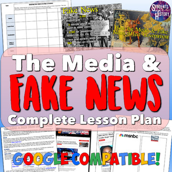 Preview of Fake News and the Media Lesson Plan