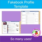 Fakebook Profile Template