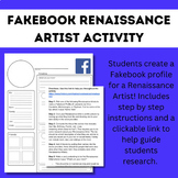 Fakebook Renaissance Activity