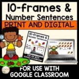 Fall 10 Frames Print and Digital BUNDLE | Distance Learning