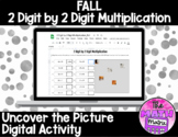 Fall 2 Digit by 2 Digit Multiplication Uncover the Picture