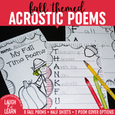 Fall Acrostic Poems