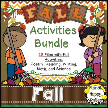Preview of Fall Activities Bundle