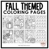 Fall Activities Coloring Pages