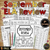 Fall Activities ELAR REVIEW for 1st Grade No Prep Printabl