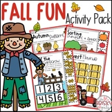 Fall Activities (Fall Math and Literacy Packet)