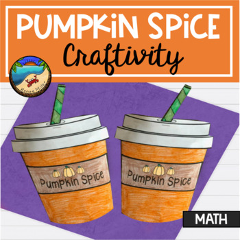 Preview of Kindergarten and First Grade Fall Math Counting Craft Activity