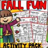 Fall Activities Kindergarten