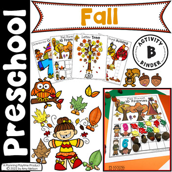 Preview of Fall Activities Preschool