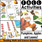 Fall Activities - Pumpkins, Apples and Leaves FUN!