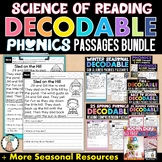 Fall Science of Reading Comprehension Passages Phonics Worksheets Morning Work