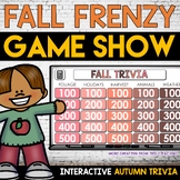 Fall Activities and Trivia Classroom Game Show