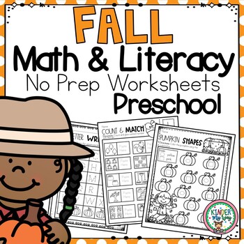 Preview of Fall Activities for Preschool
