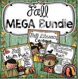 Fall MEGA Bundle: Fall Centers, Fall Math & Fall Creative 