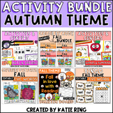 Fall Activity Bundle - Math, Literacy, Science, Writing, C