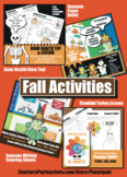 Fall Activity Craft Bundle Autumn Themes