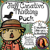 Fall Activity Pack:  20 Fall Themed Creative Thinking Activities!