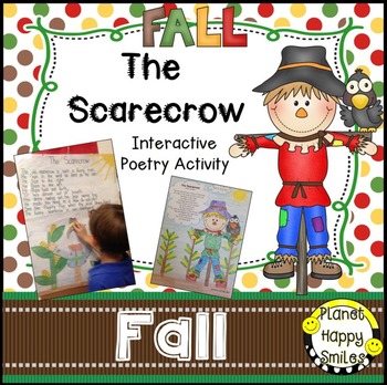 Preview of Fall Activity ~ Scarecrow Interactive Poetry