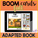 Fall: Adapted Book- Boom Cards 