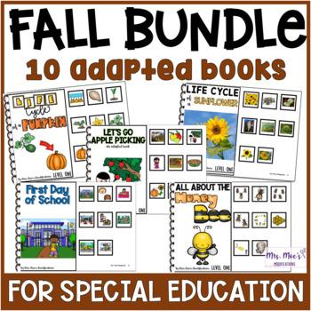 Preview of Fall Adapted Book Bundle
