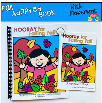 Preview of Fall Adapted Book With Movement