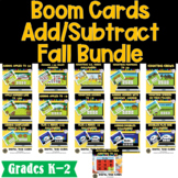 Fall Add/Subtract BUNDLE Interactive BOOM Cards