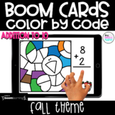 Fall Addition Boom Cards l Math