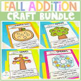 Fall Addition Crafts Story Problems Crafts for Kindergarte