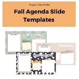 Fall Agenda Slides Templates