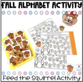 Fall Alphabet Letter Recognition and Beginning Sounds Activity