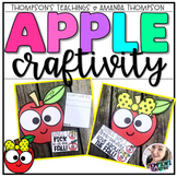 Fall Apple Craft - Writing Craftivity - Writing Template