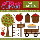 Fall Apple Picking Clip Art (Digital Use Ok!)
