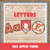 Fall Apples Bulletin Board Lettering