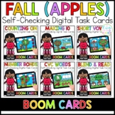 Fall Apples Digital Task Cards | Boom Cards™ | Distance Learning