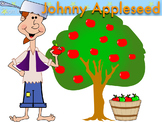 Fall Apples and Johnny Appleseed Clip Art