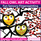 Fall Art Project, Owl Coloring Pages & Fall Classroom Decor