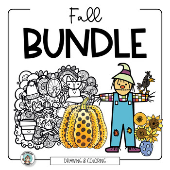 Preview of Fall Art Projects • Elementary Art Activity Bundle