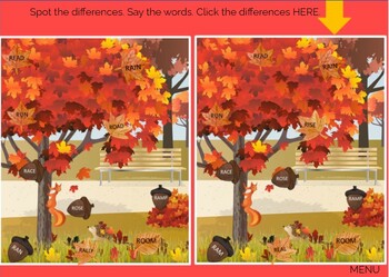 Fall Artic Spot the Difference Boom Deck Bundle: S, R, L, TH | TpT