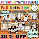 Fall/Autumn Activities & Games For Kids Bundle