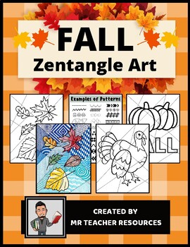 Preview of Fall / Autumn Art - Zentangle