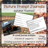 Fall / Autumn / Back to School Picture Journal Prompts for