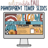 Fall / Autumn PowerPoint Slides With Timers